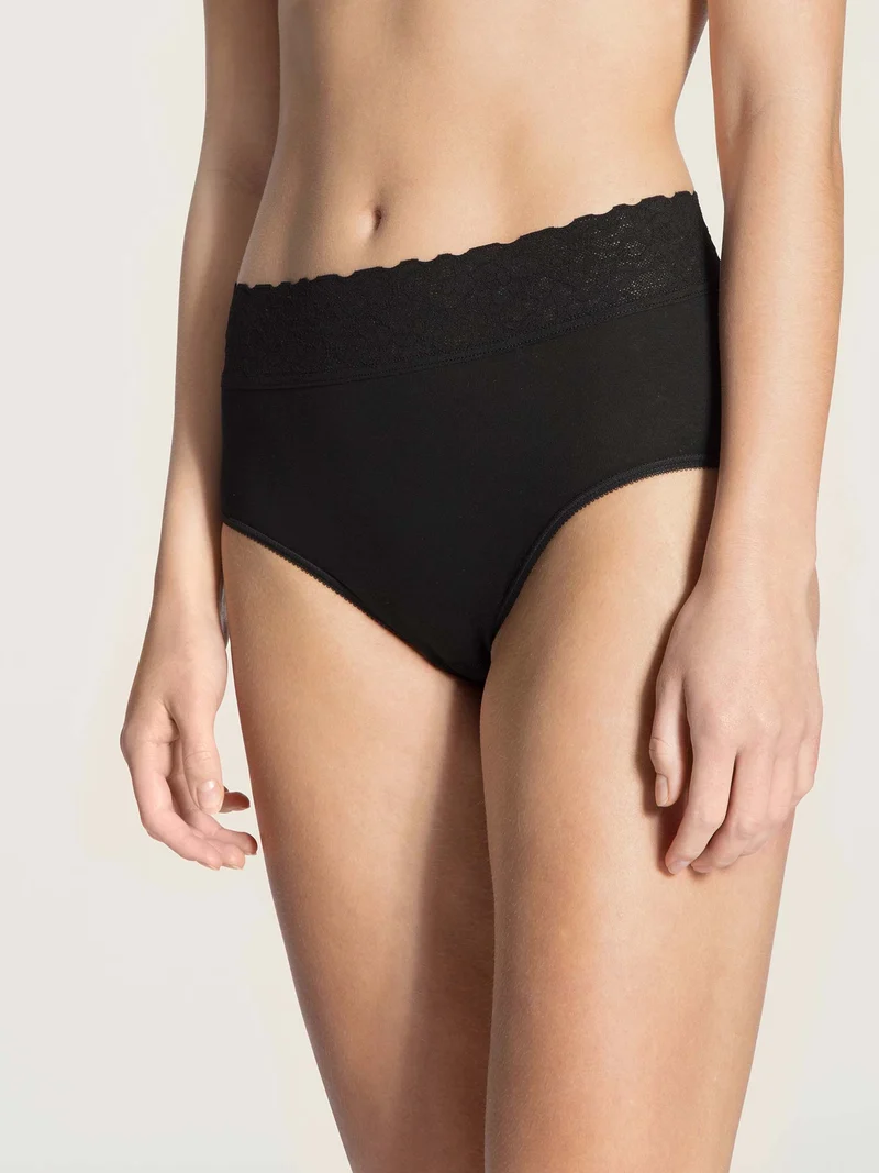 Midislip mit Lycra-Spitzenbund, ICONICS LYCRASPITZE