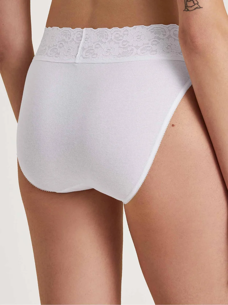 Jazzpant mit Lycra-Spitzenbund, ICONICS LYCRASPITZE