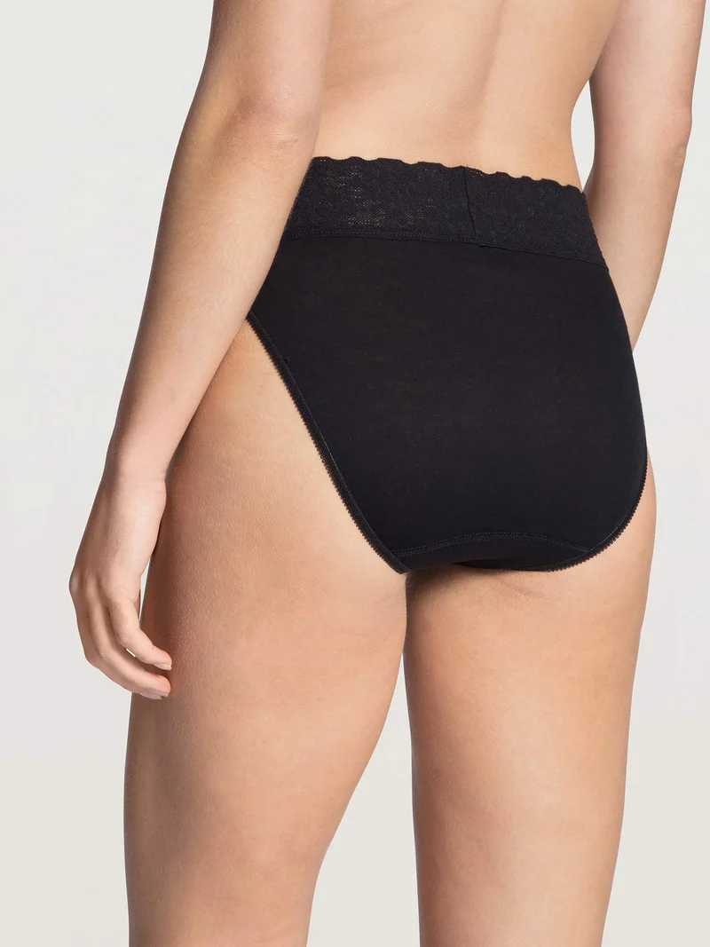 Jazzpant mit Lycra-Spitzenbund, ICONICS LYCRASPITZE