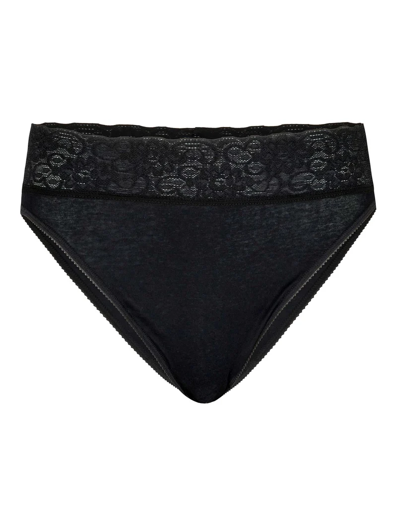 Jazzpant mit Lycra-Spitzenbund, ICONICS LYCRASPITZE
