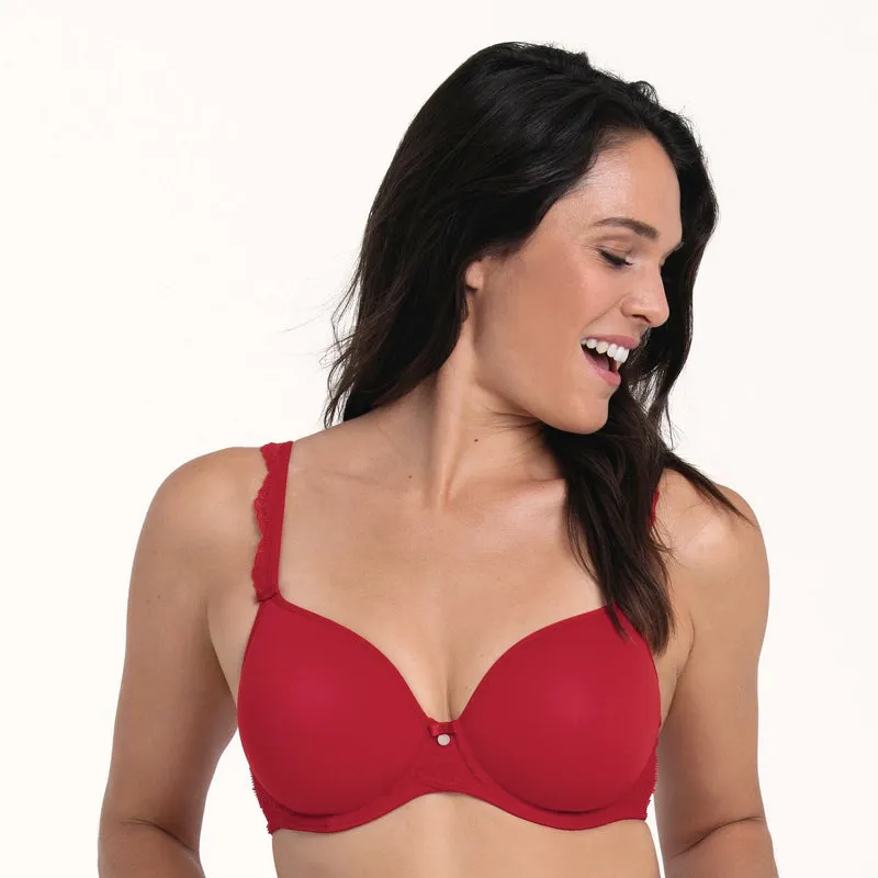 Bügel-BH mit Spacerschale Selma 5637 red