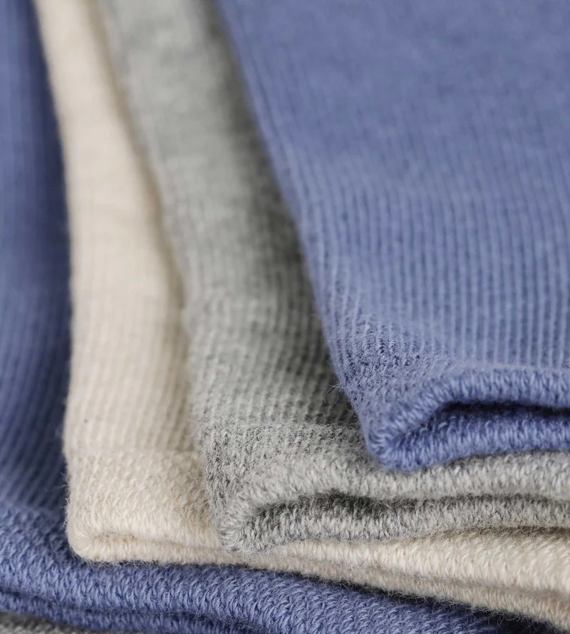 3er-Pack Herrensöckchen Blau Grau Beige Dim Coton
