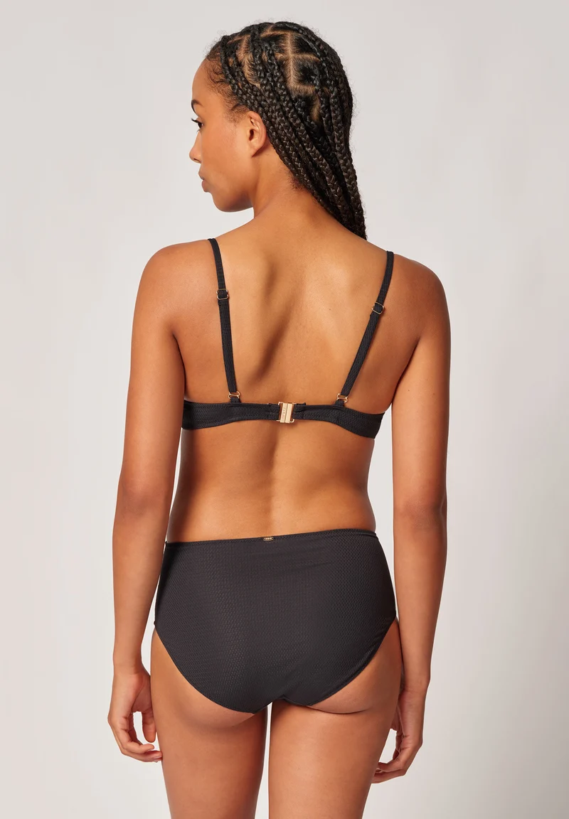 Elegantchain Push-up bikini top | black 083257-087665