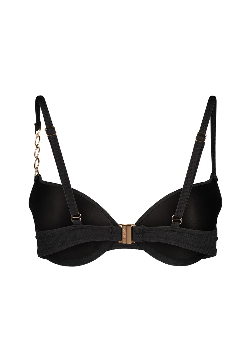 Elegantchain Push-up bikini top | black 083257-087665