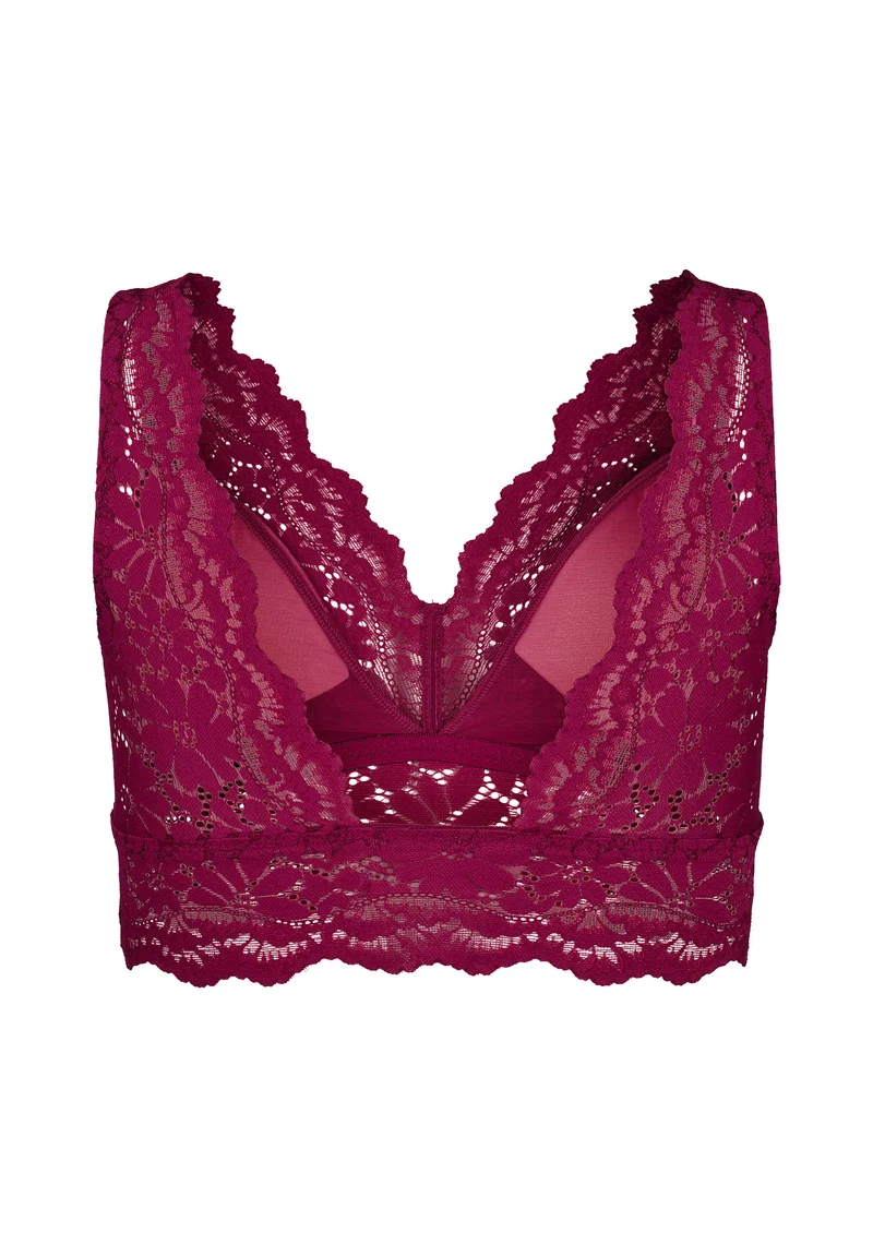Wonderfulace Crop top remov. pads | beet red 082902-08S770