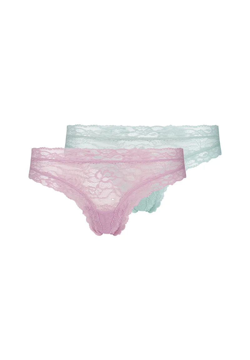 SKINY ADVANTAGE Lace Thong 2 pack | skylight lavender selection 087433-08A180