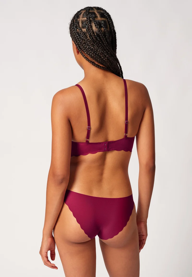 Micro Essentials Soft bra remov. pads | beet red 081474-08S770