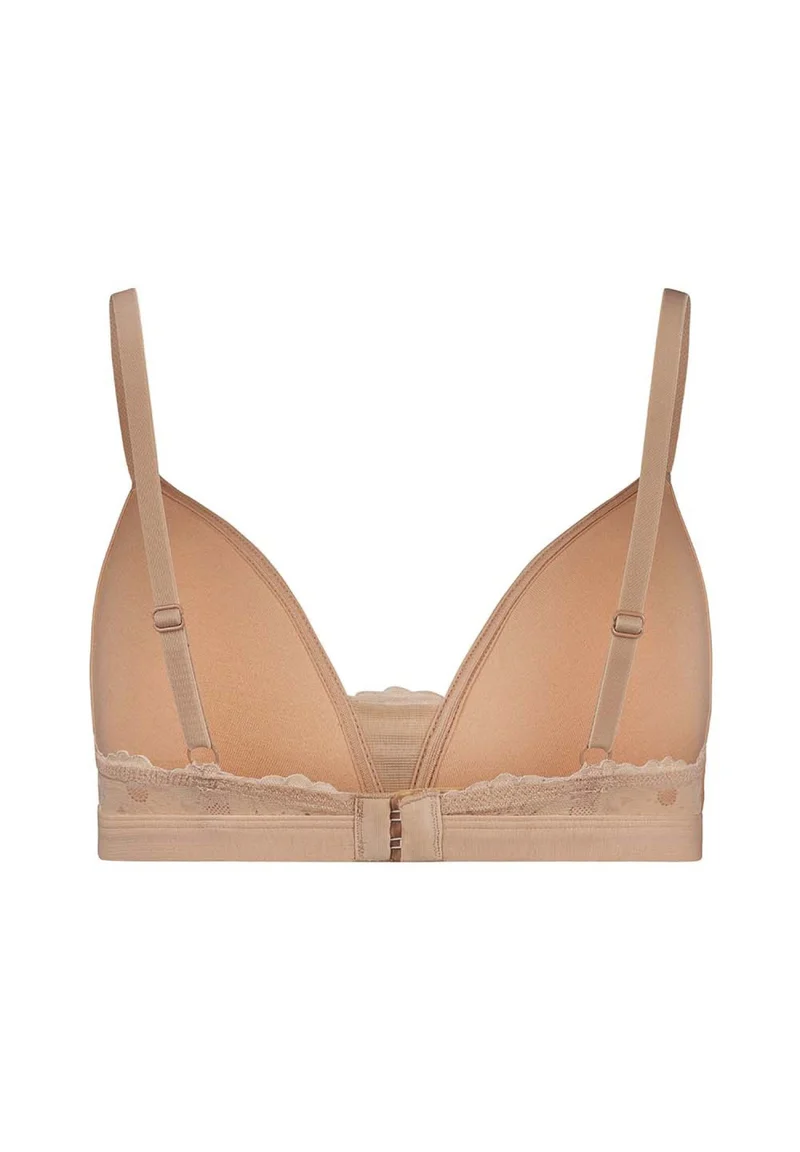 CottonLace Essentials Padded triangle bra | skin 080599-089622