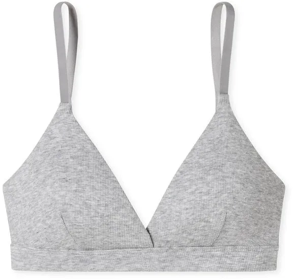 Schiesser Damen BH mit herausn. Pads grau-mel. 179915-202