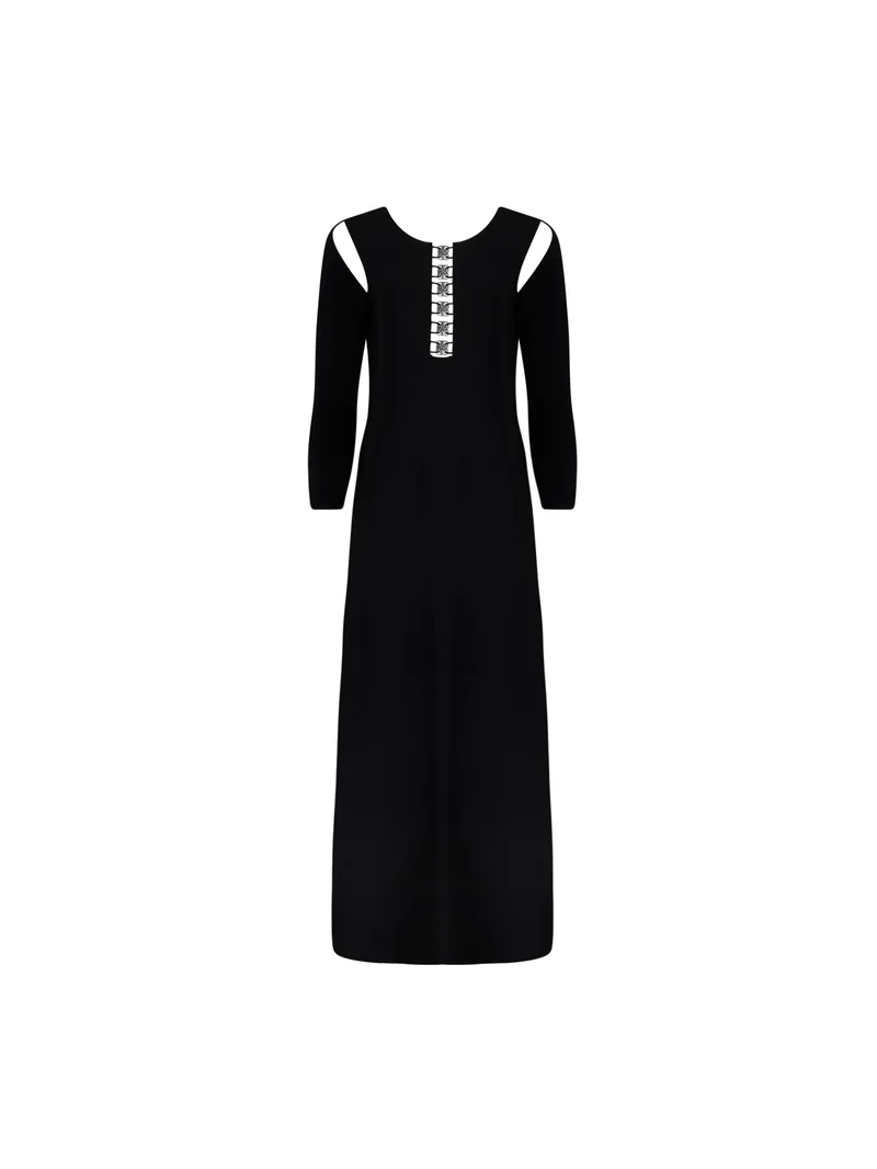 Lise Charmel Swimwear - Eclat D'argent Long Beach Dress Black Argent