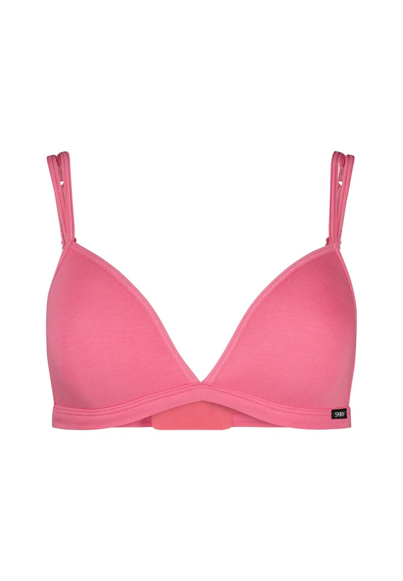 SKINY ADVANTAGE Cotton Stretch Padded triangle bra | rapture rose 082414-08S786