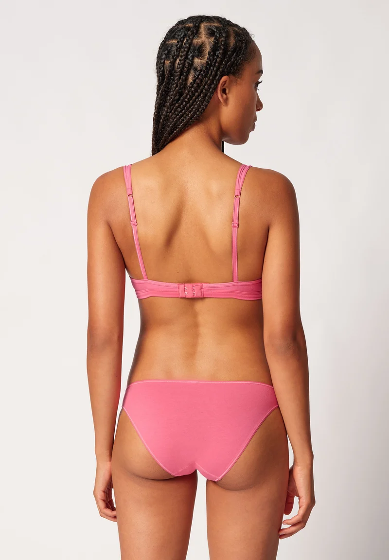 SKINY ADVANTAGE Cotton Stretch Padded triangle bra | rapture rose 082414-08S786