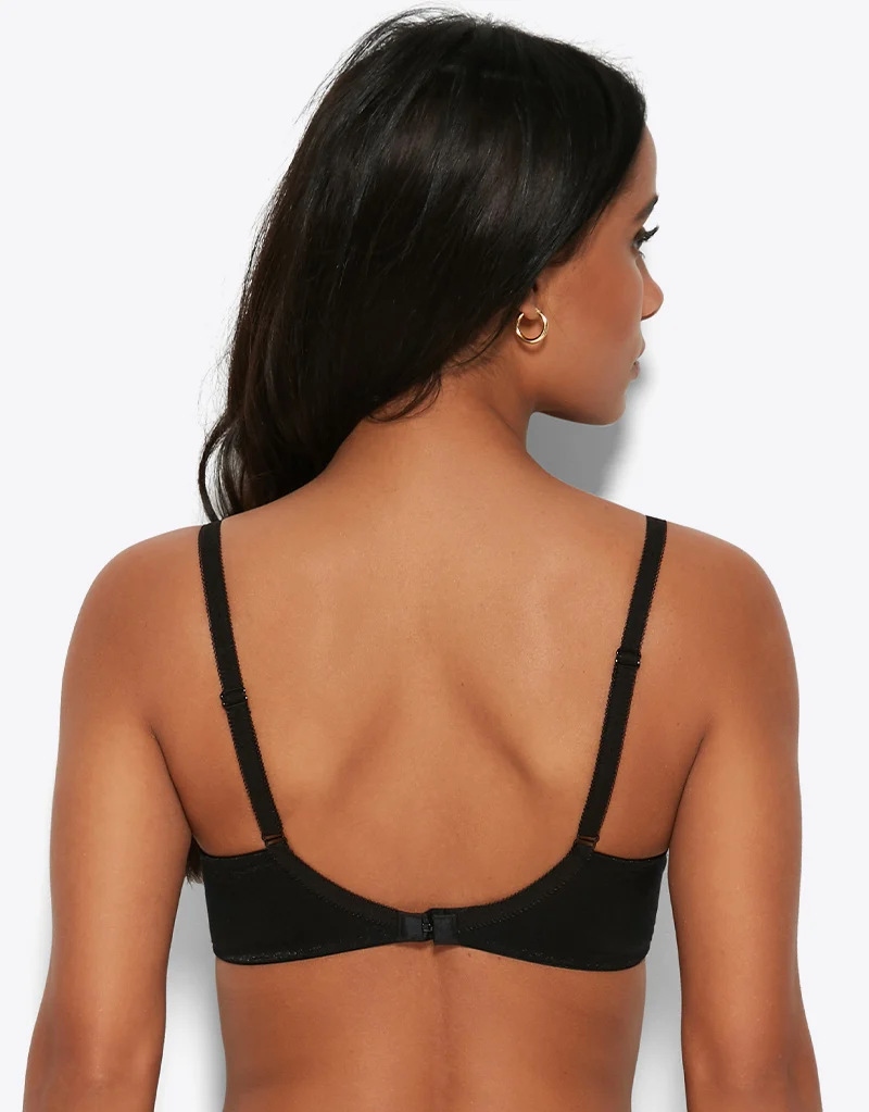 Gossard Glossies Light Padded Bra Black