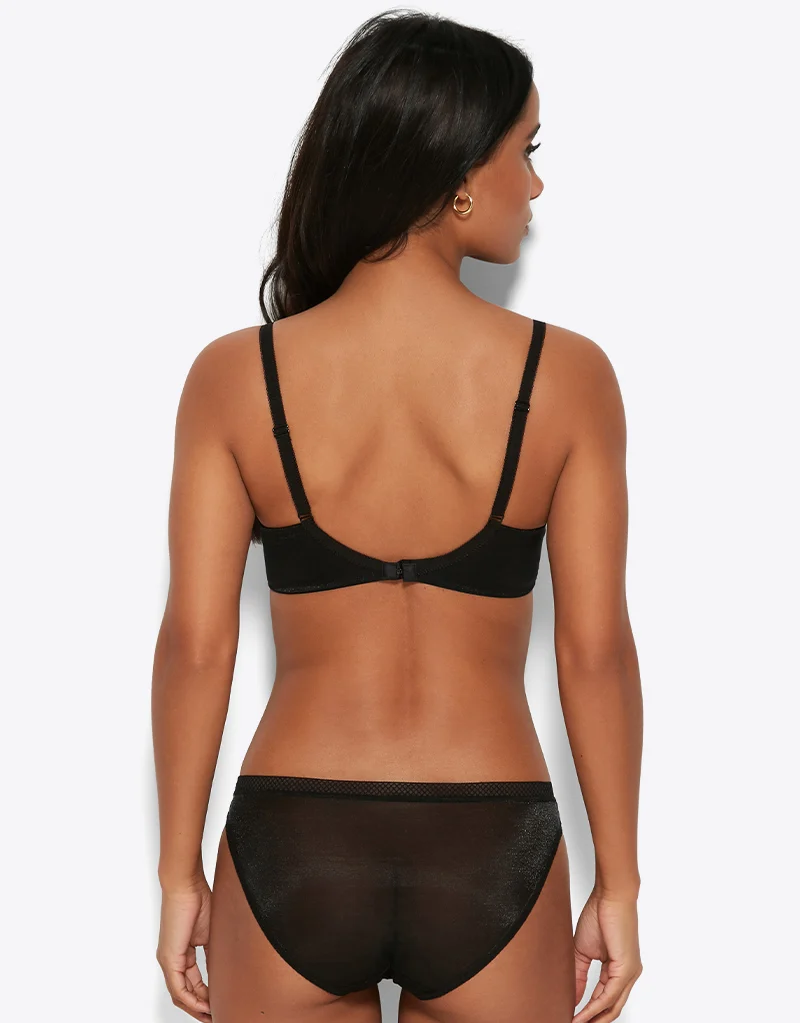 Gossard Glossies Light Padded Bra Black