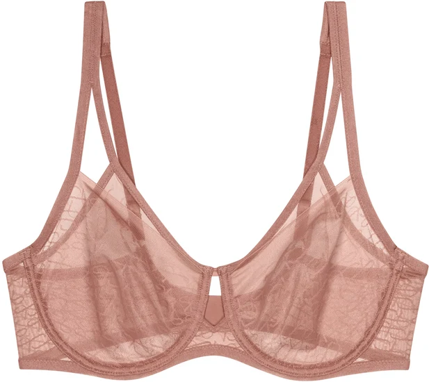 Triumph Signature Sheer Bügel-BH, Minimizer toasted almond