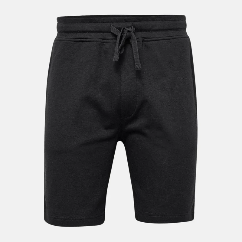 Schwarze Sweatshorts aus Bambus