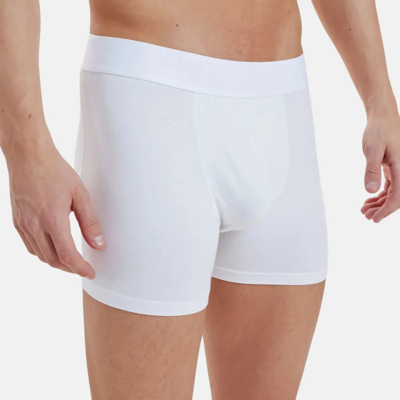 3er-Pack weiße Bambus-Unterhosen