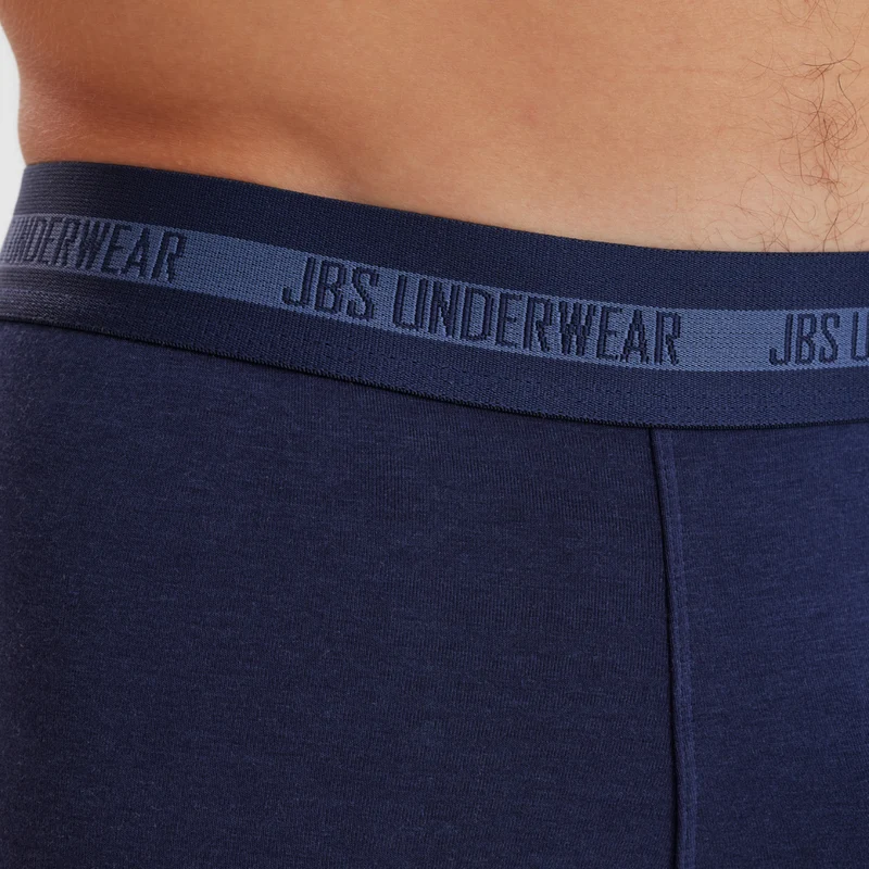 3er-Pack Bambus-Unterhosen in schwarz/navy/grau