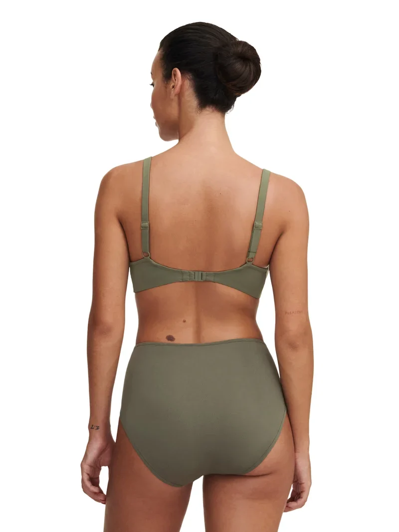 Chantelle Bademode - Emblem Full Bikini Brief Khaki Grün