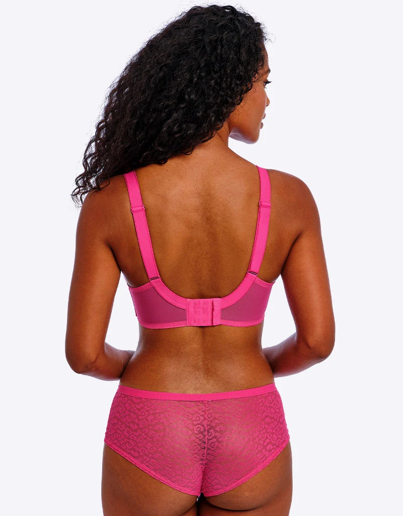 Freya Fancies Balcony Bra Hot Pink