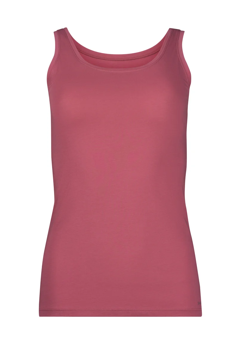 SKINY ADVANTAGE Cotton Stretch Tank top 2 pack | rosewine selection 087098-08A139