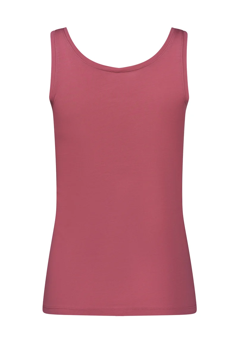 SKINY ADVANTAGE Cotton Stretch Tank top 2 pack | rosewine selection 087098-08A139