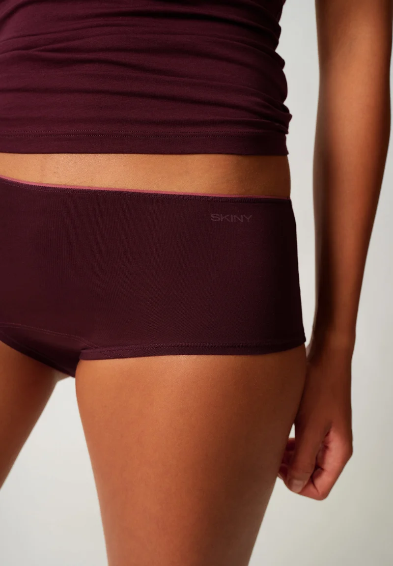 SKINY ADVANTAGE Cotton Stretch Panty 2 pack | rosewine selection 087092-08A139