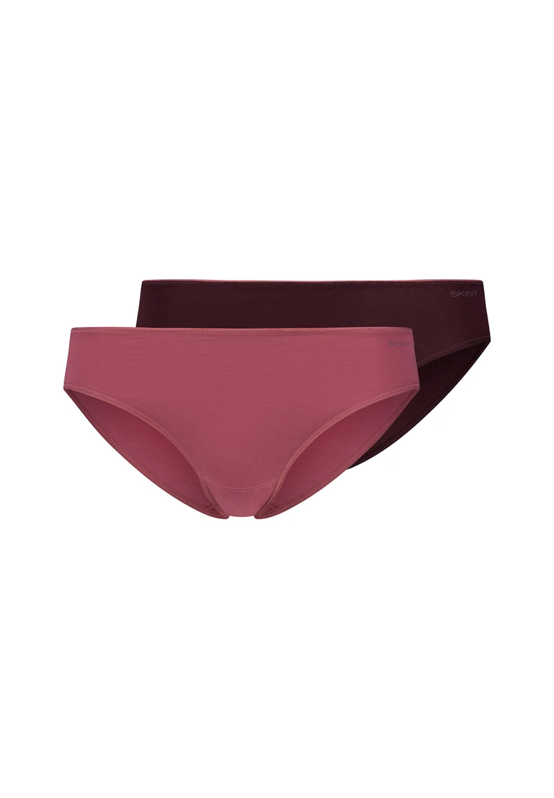 SKINY ADVANTAGE Cotton Stretch Bikini briefs 2 pack | rosewine selection 087088-08A139