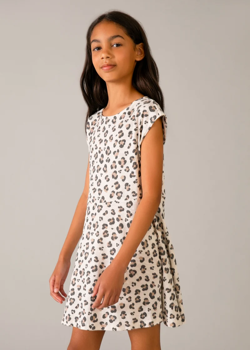 Kleid bedruckt gemustert