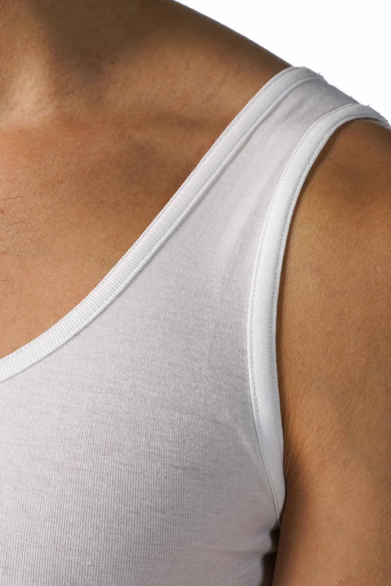 Athletic-Shirt, Tank-Top, Rundhals, CASUAL COTTON