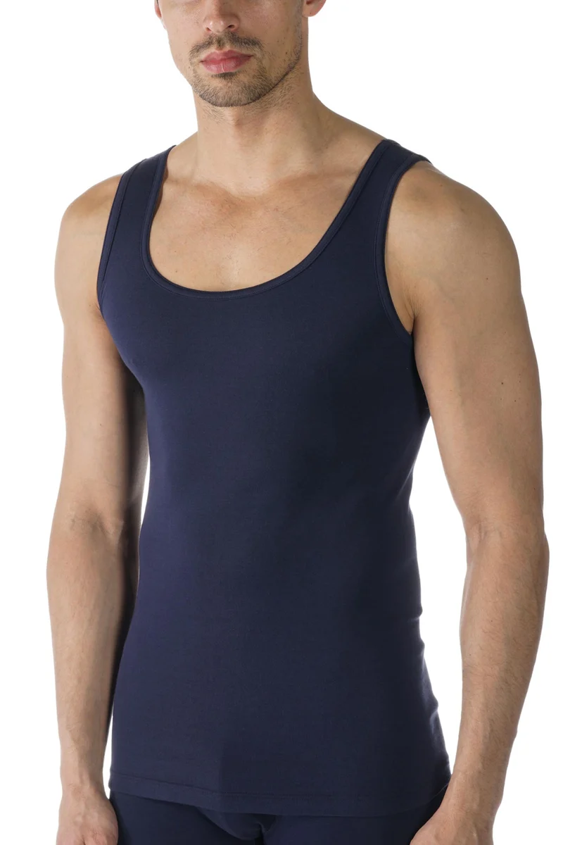 Athletic-Shirt, Tank-Top, Rundhals, CASUAL COTTON