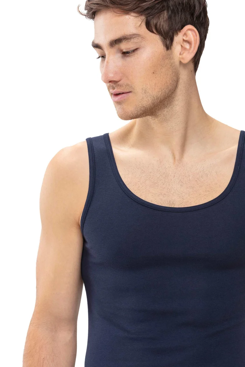 Athletic-Shirt, Tank-Top, Rundhals, CASUAL COTTON