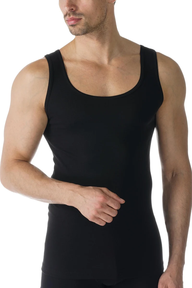 Athletic-Shirt, Tank-Top, Rundhals, CASUAL COTTON