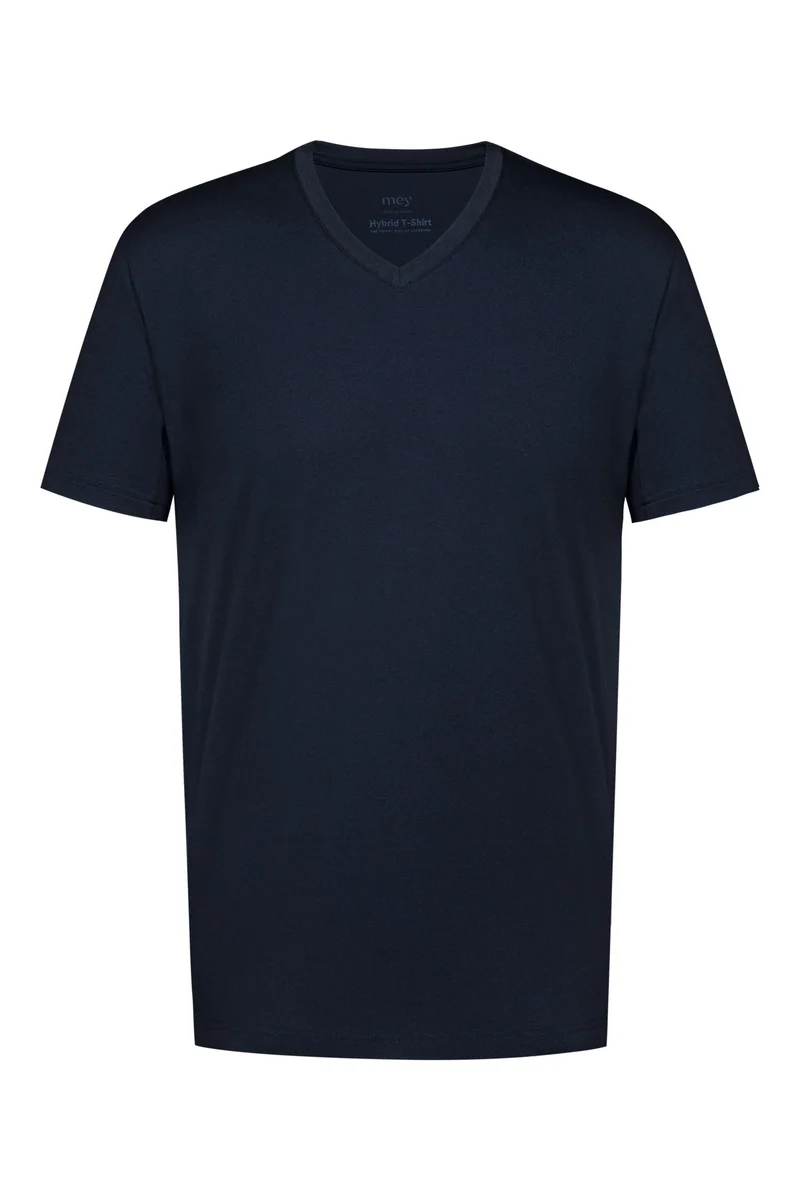 T-Shirt, V-Ausschnitt, HYBRID