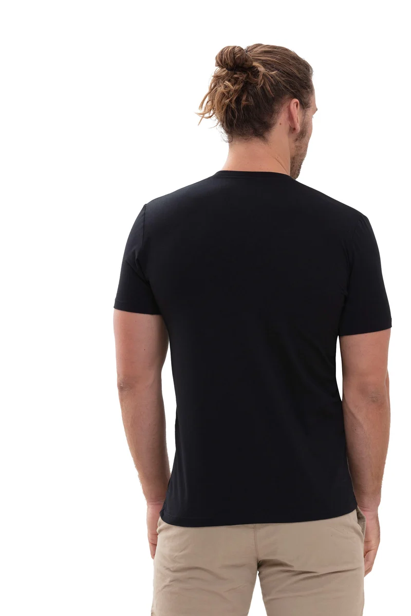 T-Shirt, V-Ausschnitt, HYBRID