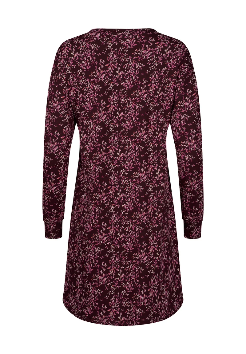 Night In Mix & Match Sleepshirt long sleeve | wild leaves 080773-08A170