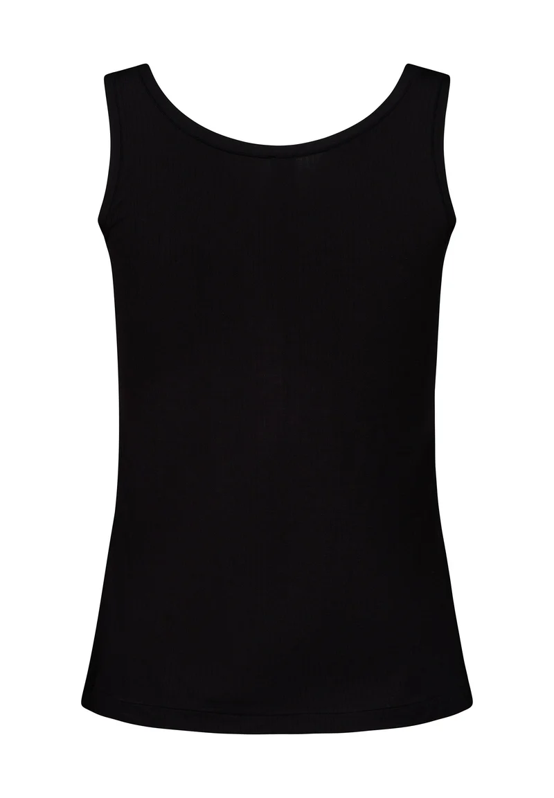 Sheer Modal Tank top | black 087653-087665