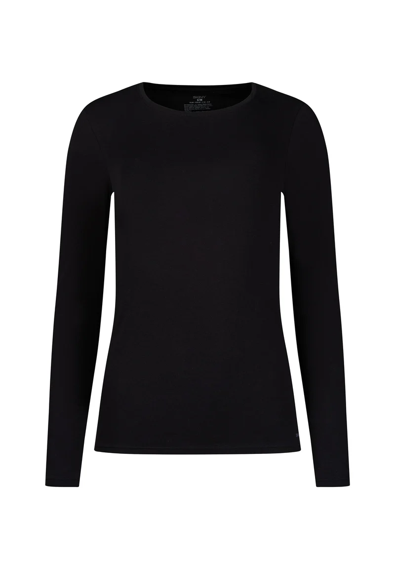 SKINY ADVANTAGE Cotton Stretch Shirt long sleeve | black 087188-087665