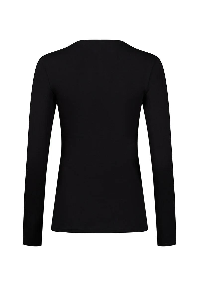 SKINY ADVANTAGE Cotton Stretch Shirt long sleeve | black 087188-087665