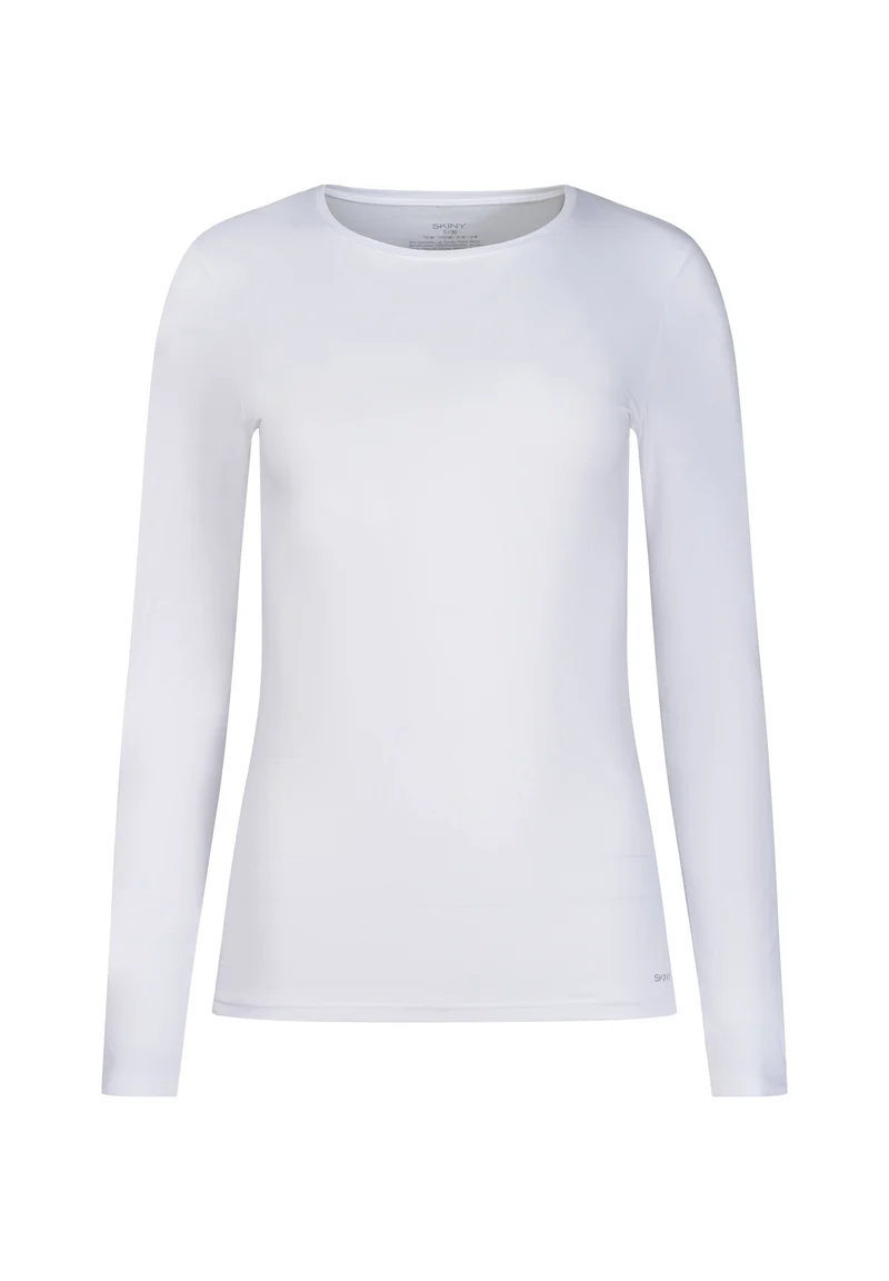 SKINY ADVANTAGE Cotton Stretch Shirt long sleeve | white 087188-080500