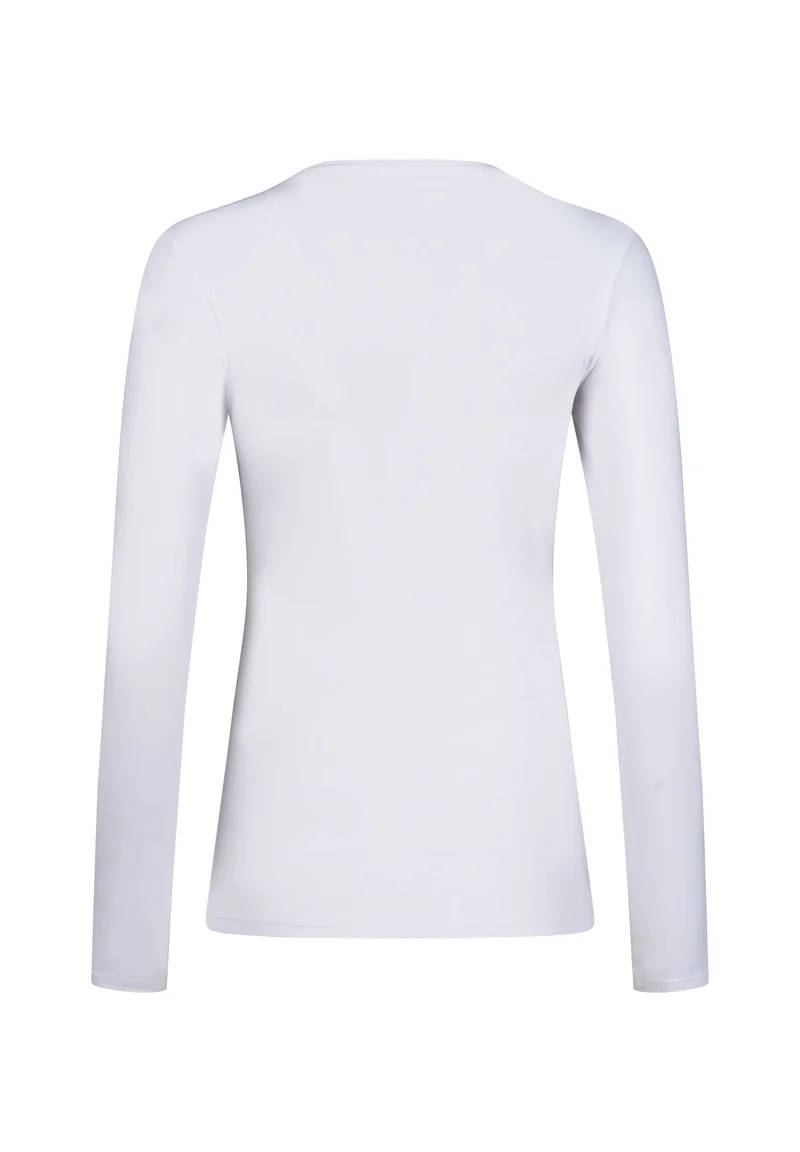 SKINY ADVANTAGE Cotton Stretch Shirt long sleeve | white 087188-080500