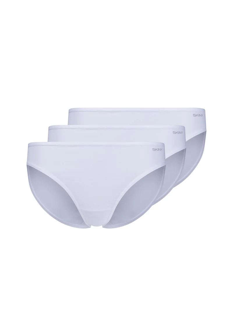 SKINY ADVANTAGE Cotton Stretch Bikini briefs 3 pack | white 087176-080500