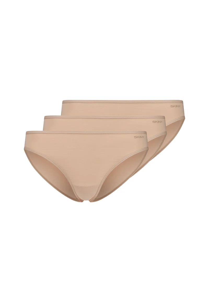 SKINY ADVANTAGE Cotton Stretch Bikini briefs 3 pack | beige 087176-082409