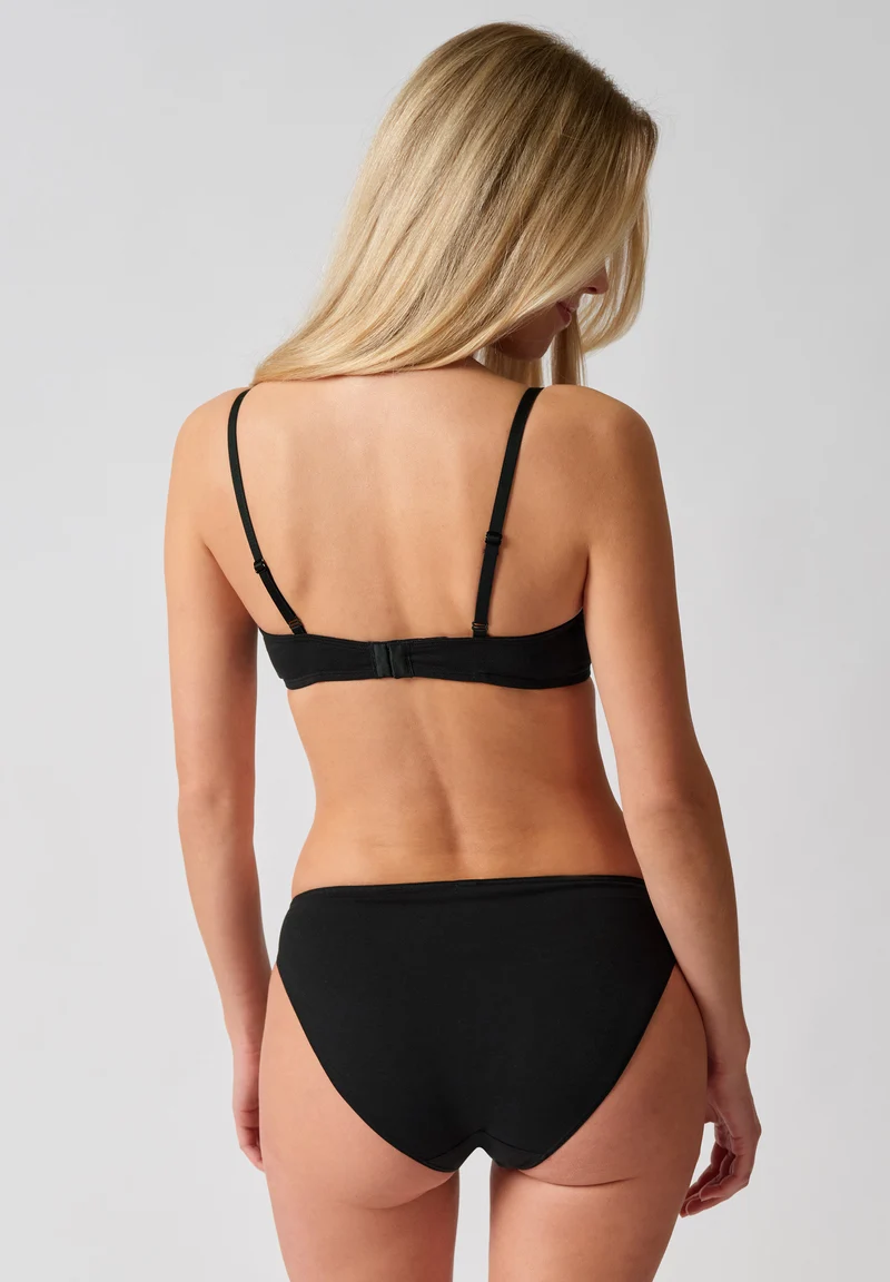 SKINY ADVANTAGE Cotton Stretch Padded bra | black 087111-087665