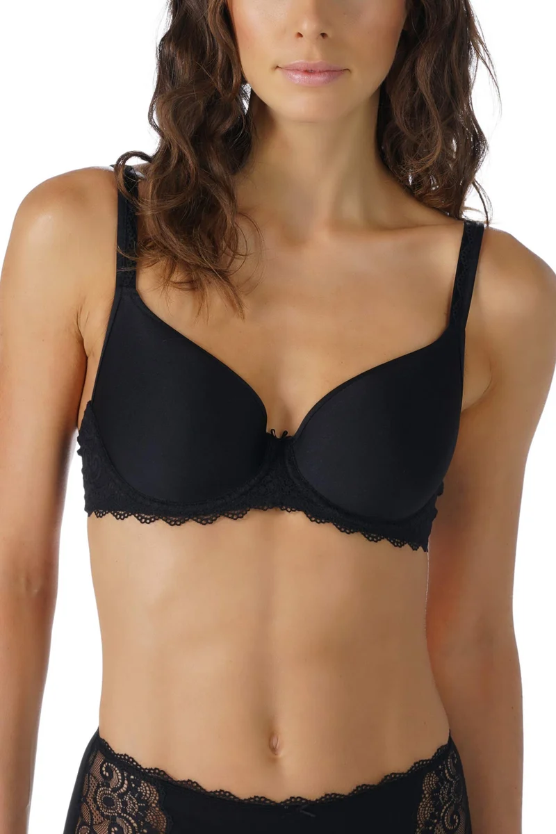 Spacer-BH mit Bügel, Full Cup, AMOROUS, in schwarz und weiss