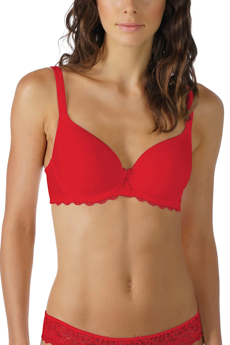 Spacer-BH mit Bügel, Full Cup, AMOROUS, bailey & rubin-rot