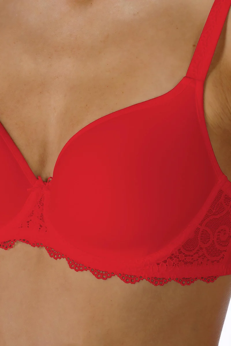 Spacer-BH mit Bügel, Full Cup, AMOROUS, bailey & rubin-rot