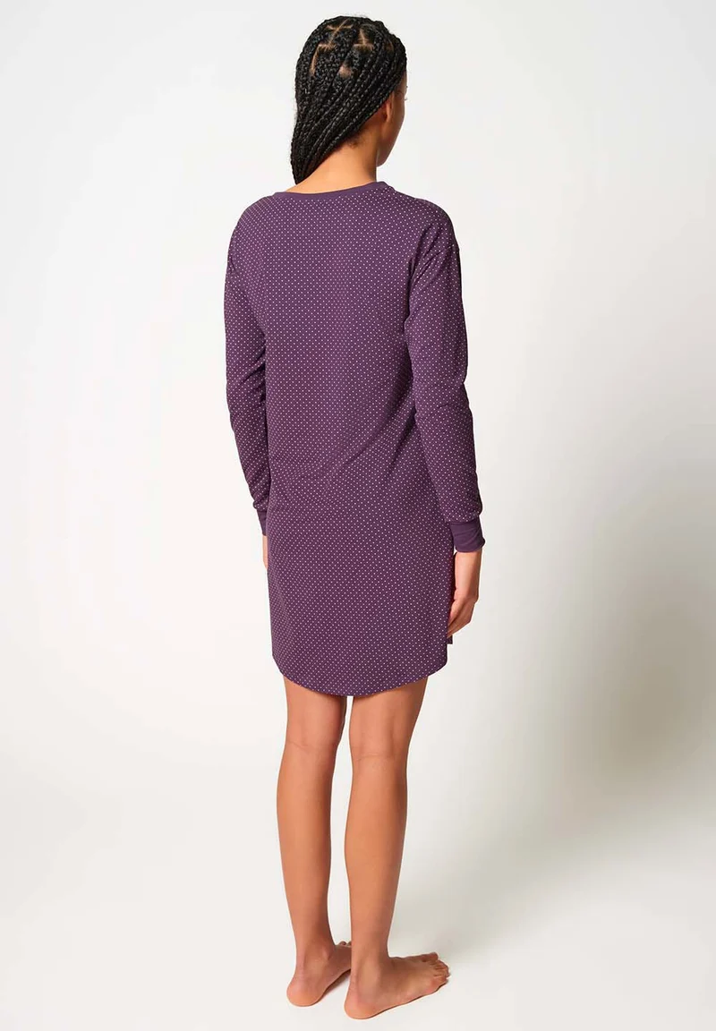 Night In Mix & Match Sleepshirt long sleeve | mysterioso dots 080773-08S924