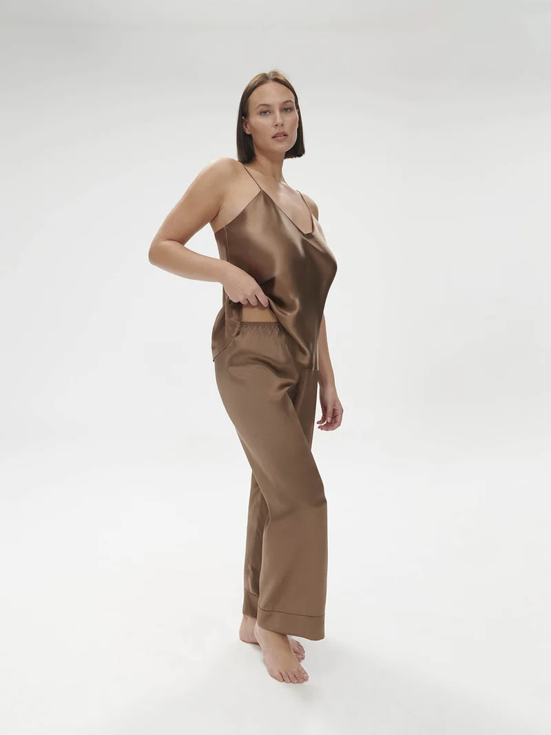Simone Perele - Dream Silk Trouser Pant Macchiato