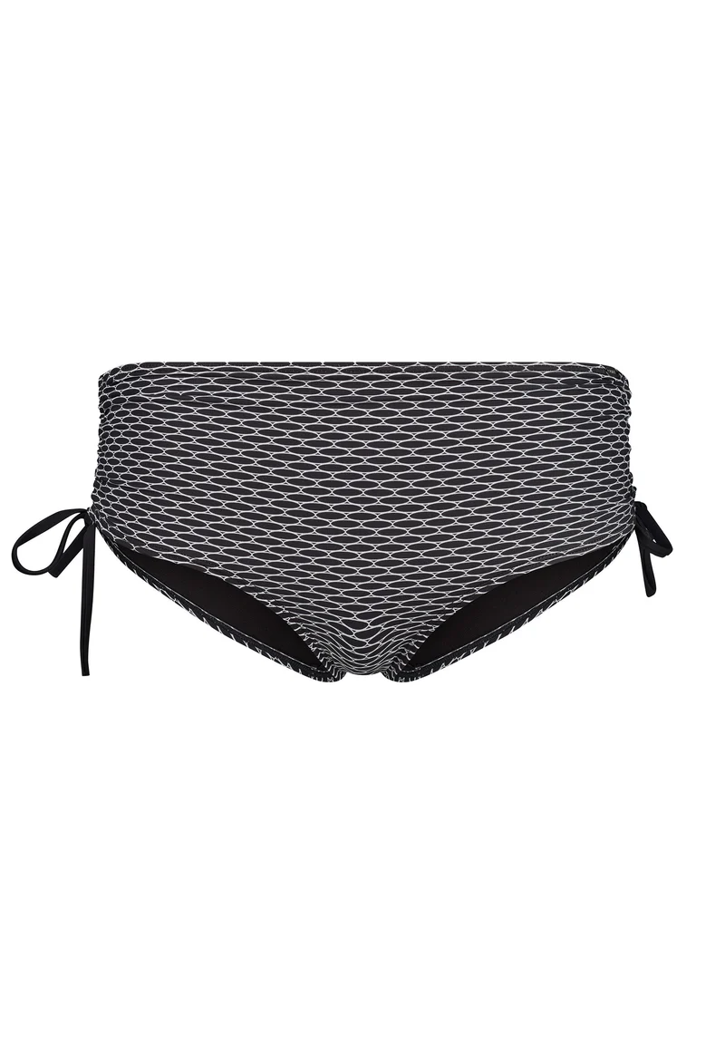Maritimemotion Bikini panty | blackivory grid 087214-08S983